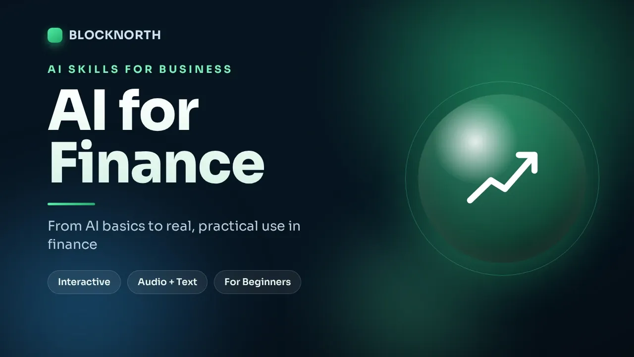 AI for Finance, online course for finance teams
