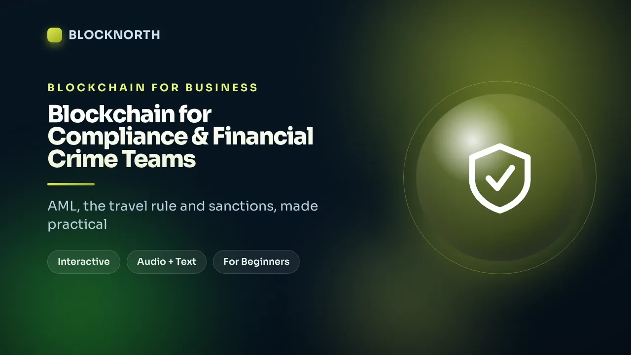 Blockchain for Compliance & Financial Crime Teams, online course for legal teams