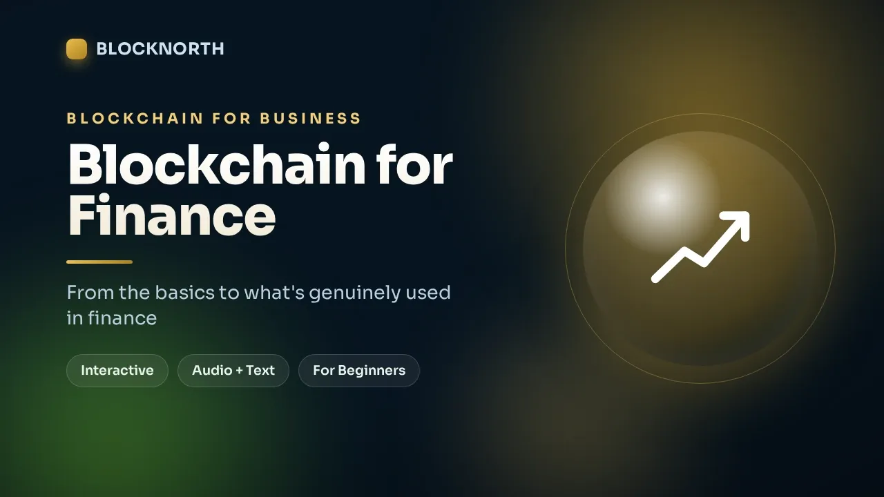 Blockchain for Finance, online course for finance teams