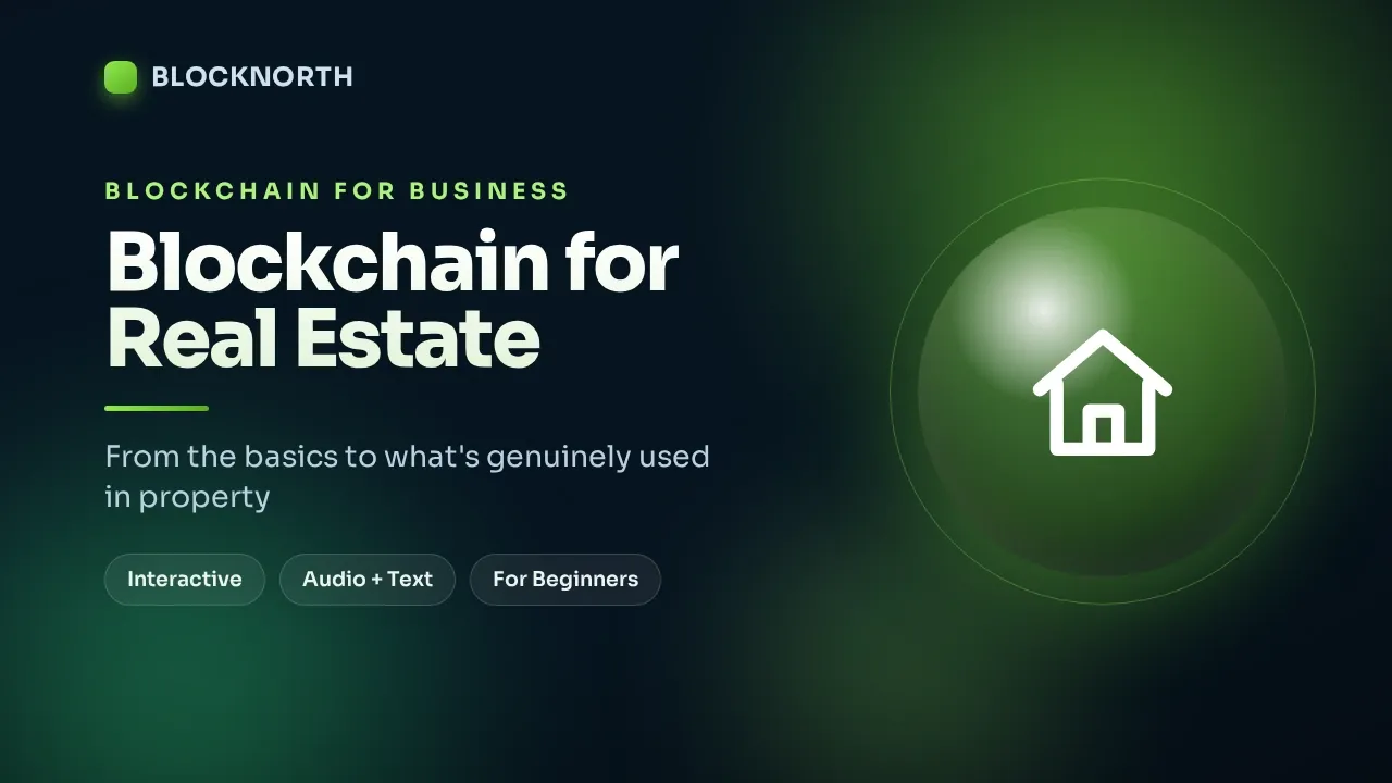 Blockchain for Real Estate, online course for property teams