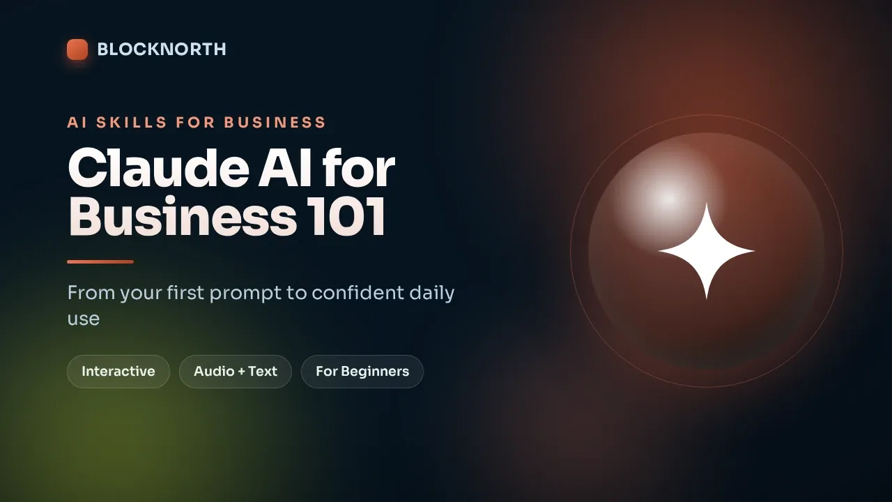 Claude AI for Business 101, online course for all staff