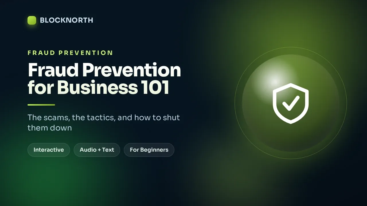 Fraud Prevention for Business 101: Spotting It Before It Costs You, online course for all staff
