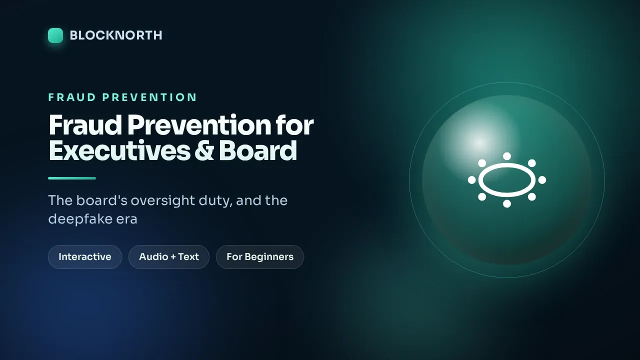 Fraud Prevention for Executives & Board, online course for executives and the board