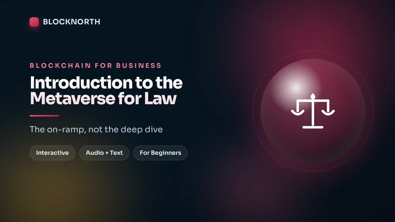 Introduction to the Metaverse for Law, online course for legal teams