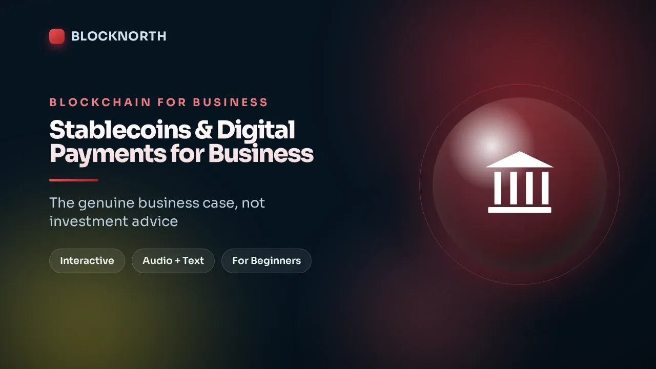 Stablecoins & Digital Payments for Business, online course for finance teams