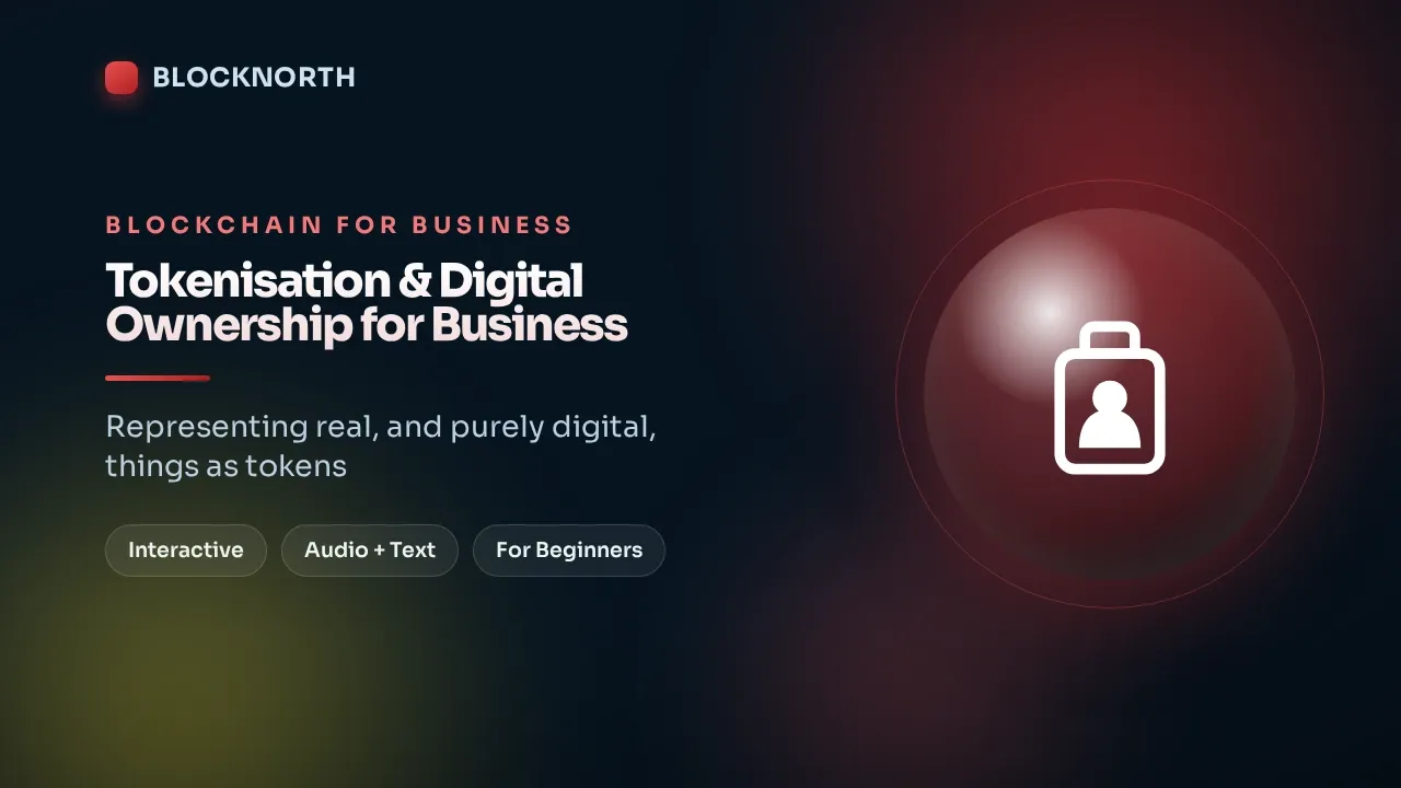 Tokenisation & Digital Ownership for Business, online course for finance teams
